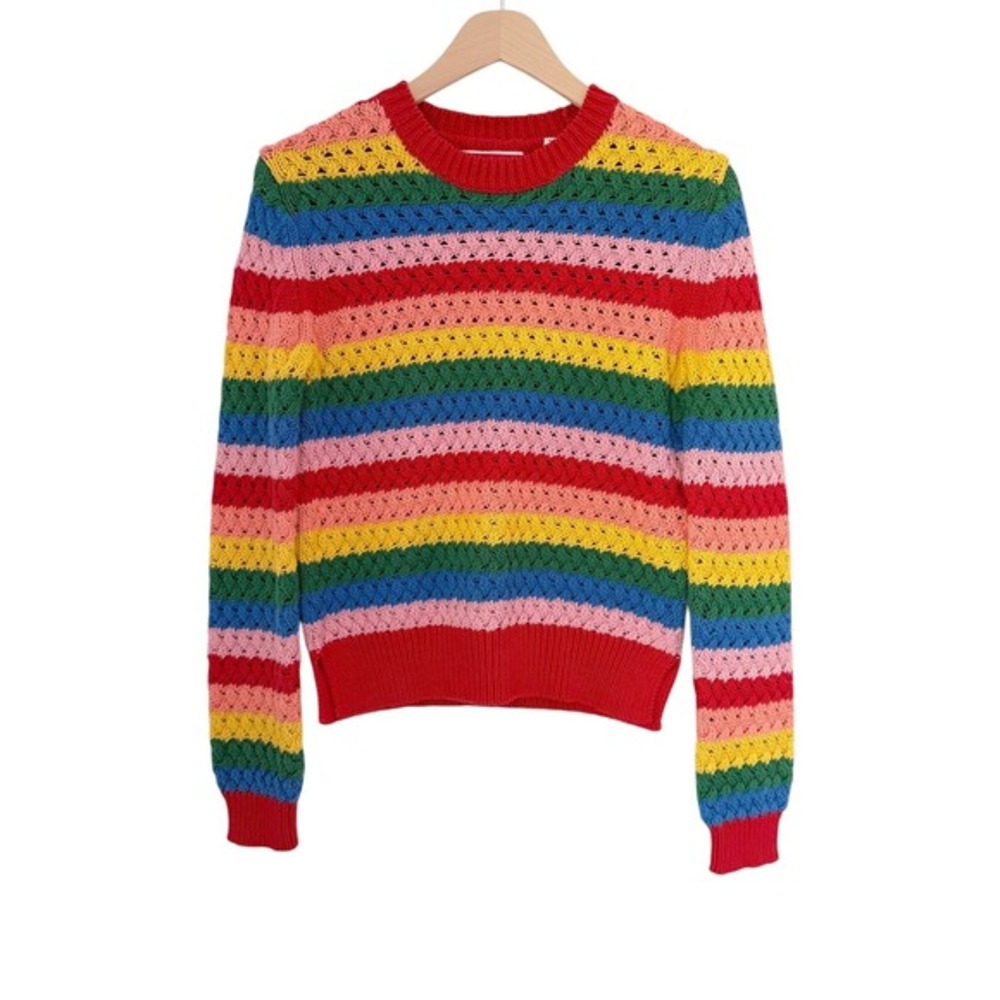 Chinti & Parker Rainbow Mirage Sweater Size XS